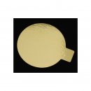 250 Goldscheiben 9 cm - mit Grifflasche