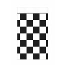 100 Geschenk-Flachbeutel 12 x 18 + 2 cm - Chess