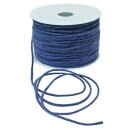 1 Woll-Kordel 4 mm x 80 m - blau