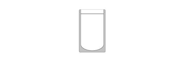 Standbodenbeutel - transparent