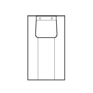 2500 Knotenbeutel geblockt, 3 kg