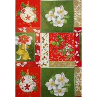 25 Weihnachts-Geschenkpapier 50 x 70 cm