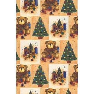 25 Weihnachts-Geschenkpapier 50 x 70 cm