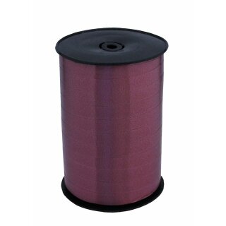 1 Glanzband 10 mm x 250 m - bordeaux