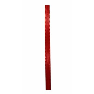 1 Seidenband 10 mm x 50 m - rot