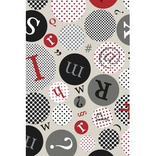 1 Fantasie-Geschenkpapier 50 cm x 250 m