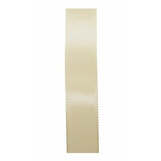 1 Seidenband 25 mm x 50 m - champagner