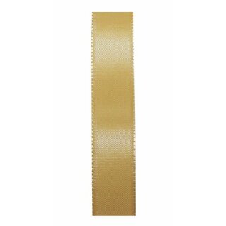 1 Seidenband 25 mm x 50 m - cremegold