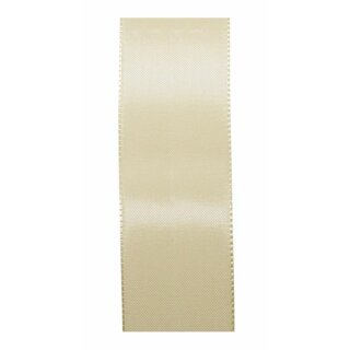 1 Seidenband 40 mm x 50 m - champagner