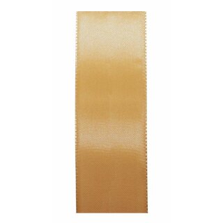 1 Seidenband 40 mm x 50 m - apricot