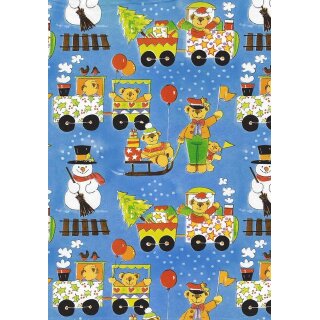 1 Fantasie-Geschenkpapier 30 cm x 250 m