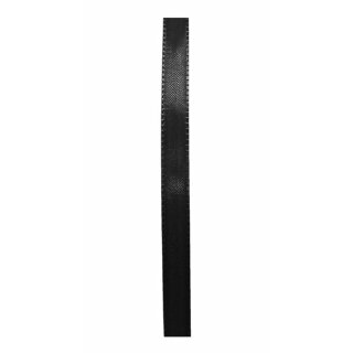 1 Seidenband 15 mm x 50 m - schwarz