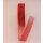 1 Organza-Schmuckband 25 mm x 50 m - rot