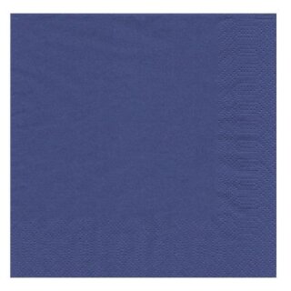 200 Zelltuchservietten 33 x 33 cm - dunkelblau