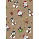 1 Weihnachts-Geschenkpapier 30 cm x 250 m