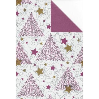 1 Weihnachts-Geschenkpapier 50 cm x 250 m