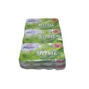 48 Toilettenpapier-Rollen fripa Recycling - wei&szlig; - 3-lagig