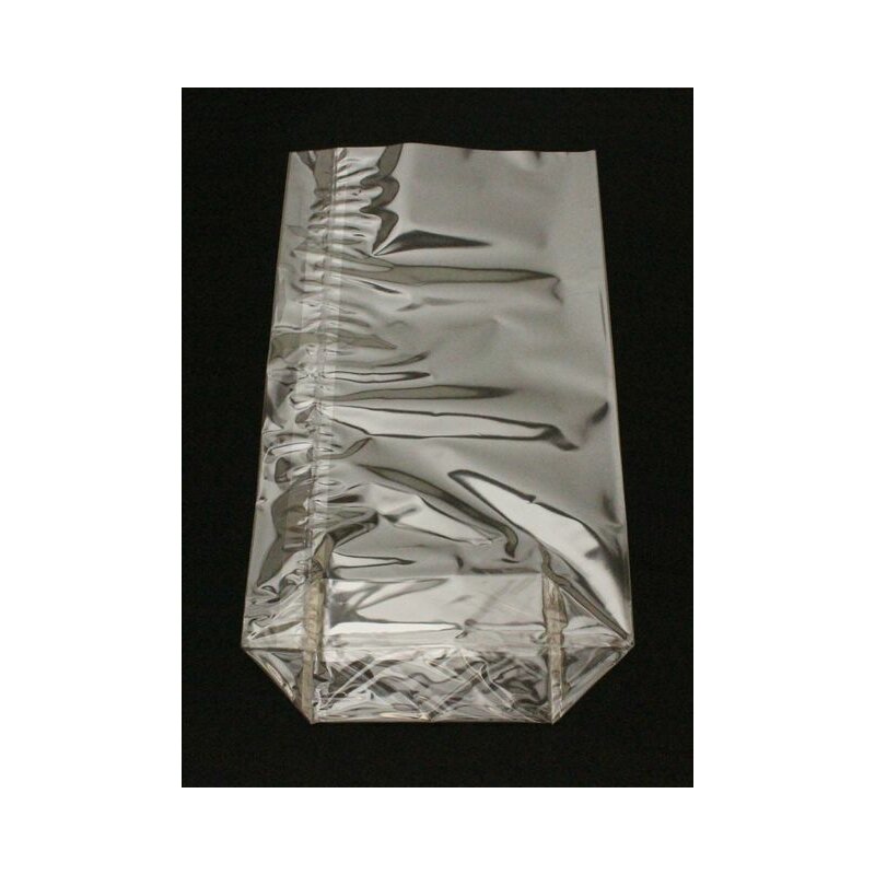 VEPATIM 100 Bodenbeutel PP – 27x18x7 Cm Transparent – Standboden 7x10 Cm – Zum Versiegeln & Verpacken