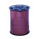 1 Glanzband metallic 9,5 mm x 250 m - bordeaux