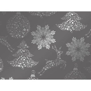 25 Weihnachts-Geschenkpapier 50 x 70 cm