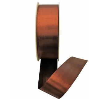 1 Metallic-Schmuckband 40 mm x 50 m - bronze