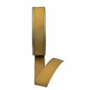 1 Taftband mit Goldkante 25 mm x 50 m - gold