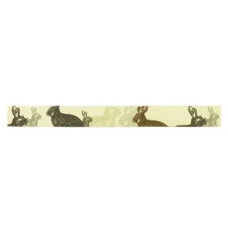 1 Schmuckband 25 mm x 25 m - Vintage Bunny champagner