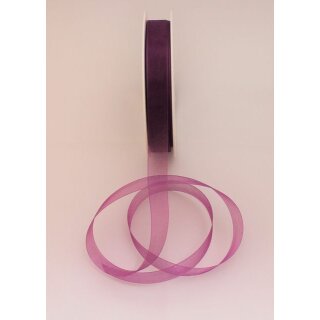 1 Organza-Schmuckband 15 mm x 50 m - lila