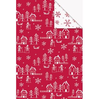 1 Weihnachts-Geschenkpapier 30 cm x 250 m