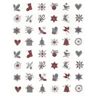 1 Weihnachts-Geschenkpapier 30 cm x 250 m