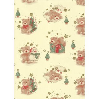 1 Weihnachts-Geschenkpapier 50 cm x 250 m