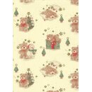 1 Weihnachts-Geschenkpapier 30 cm x 250 m