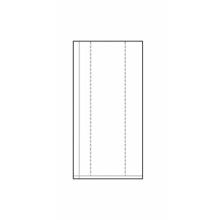 100 Polypropylen-Seitenfaltenbeutel 100 + 50 x 200 mm