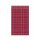 100 Geschenk-Flachbeutel 9,5 x 14 + 2 cm - Tartan rot