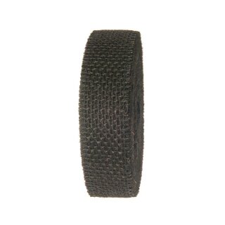 1 Jute-Schmuckband 45 mm x 20 m - schwarz