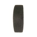 1 Jute-Schmuckband 45 mm x 20 m - schwarz