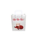 250 Papier-Tragetaschen 22 x 28 + 10 cm - Ho Ho Ho