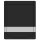 500 Standbodenbeutel 300 x 370 + 160 mm - schwarz mit Sichtfenster