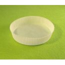 672 Backf&ouml;rmchen rund - 9 x 2 cm - wei&szlig; - Donut