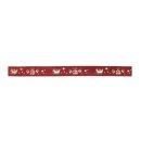 1 Taftband 15 mm x 25 m - bordeaux Gift Express