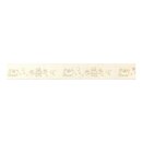 1 Taftband 25 mm x 25 m - champagner Gift Express