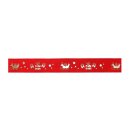 1 Taftband 25 mm x 25 m - rot Gift Express
